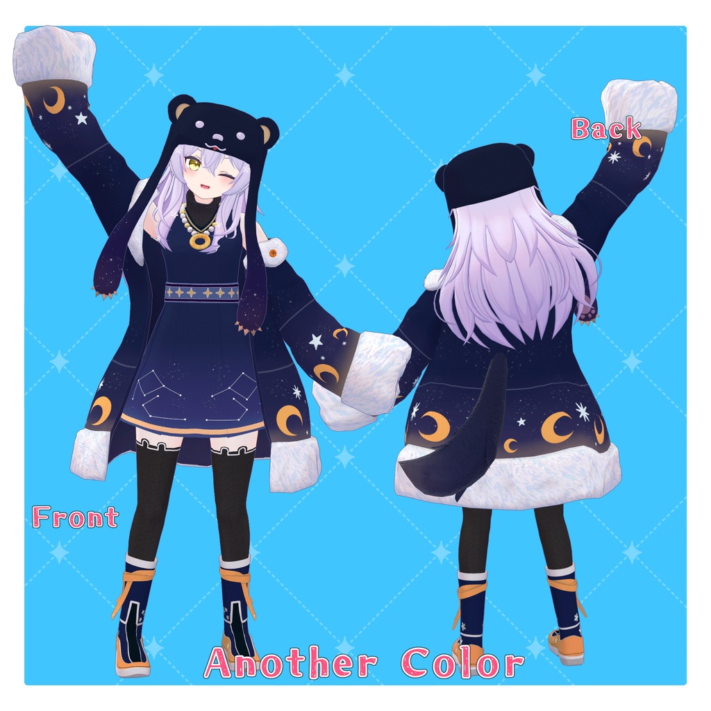 【オリジナル3Dモデル】白霞-しろか-