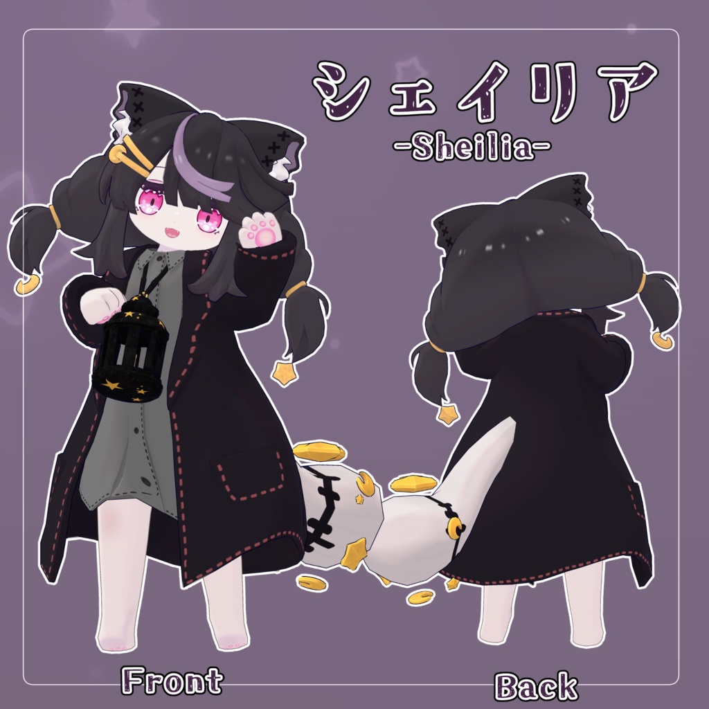 【オリジナル3Dモデル】シェイリア-Sheilia-