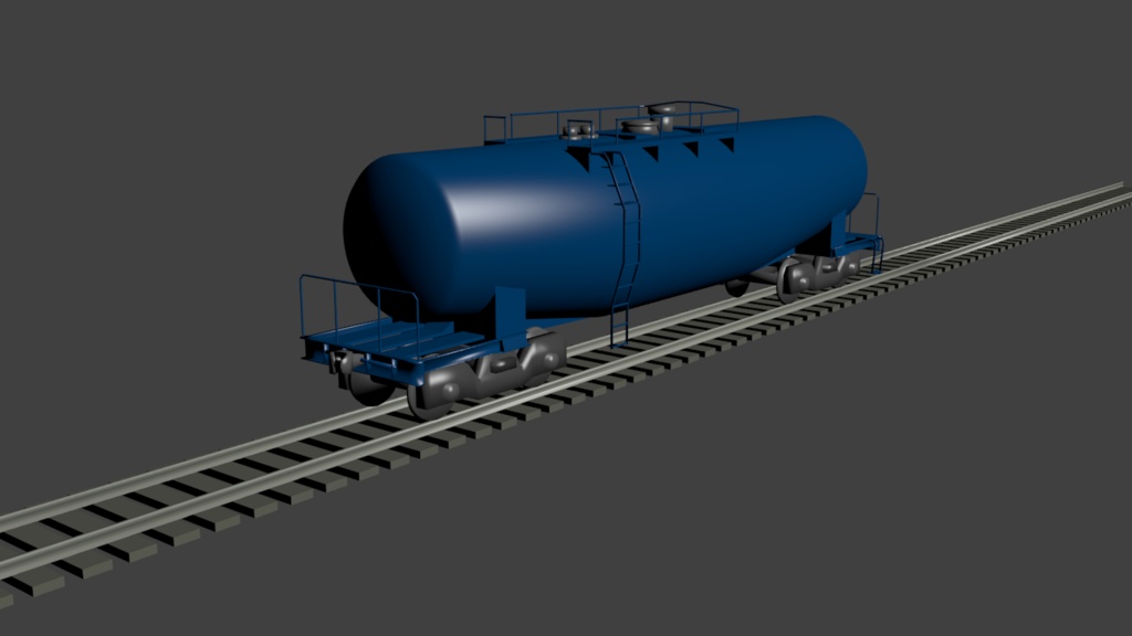 Tank car　[3D Model]