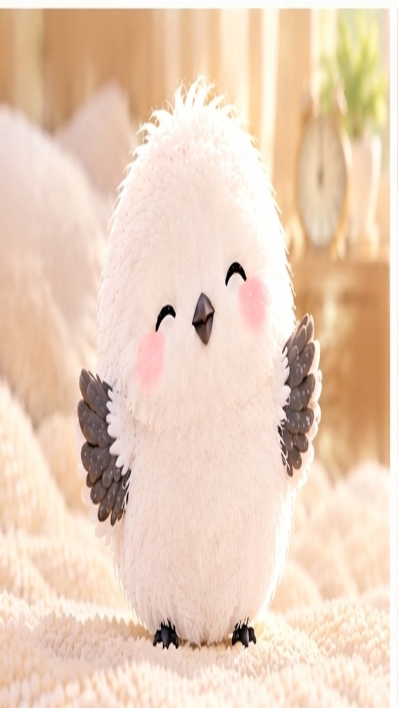 かわいいシマエナガのスマホ壁紙セット①癒やしの日常