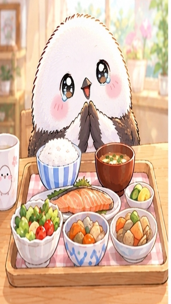 かわいいシマエナガのスマホ壁紙セット③のんびり暮らし