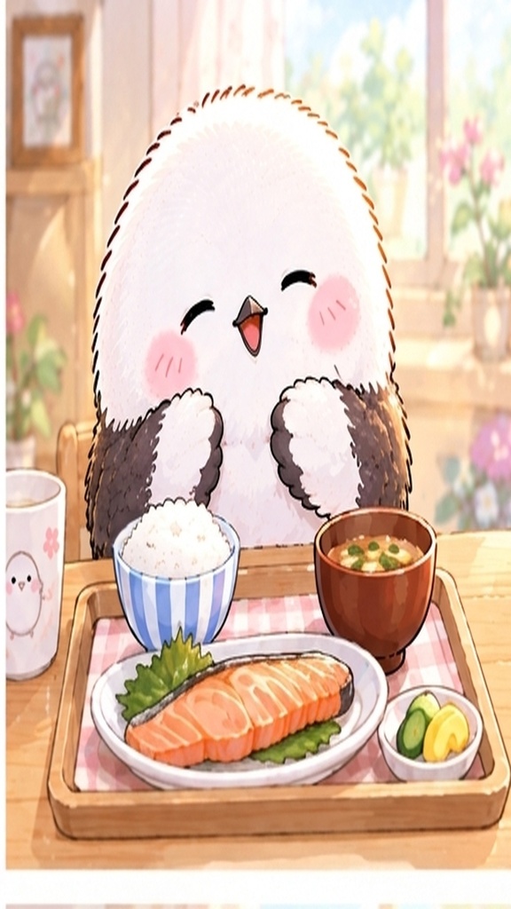 かわいいシマエナガのスマホ壁紙セット⑤ぬくぬく時間