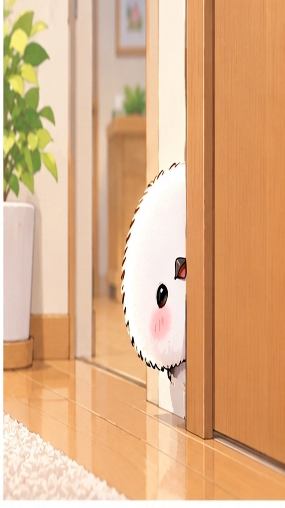 かわいいシマエナガのスマホ壁紙セット⑦頑張った日
