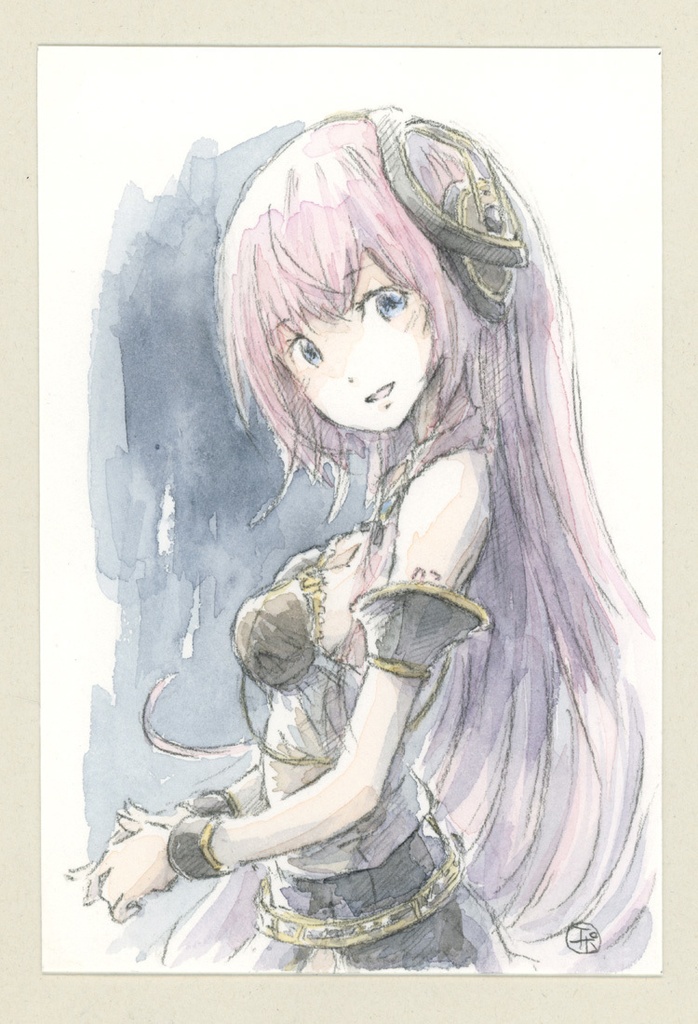 水彩原画 Lu-002