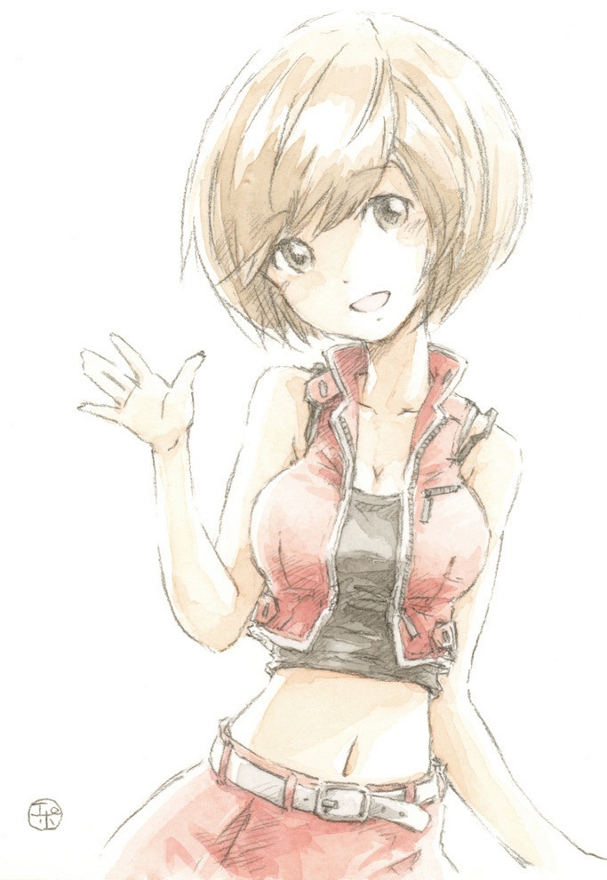 水彩原画 Me-002