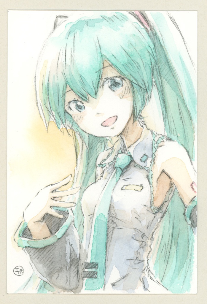 水彩原画 Mi-002