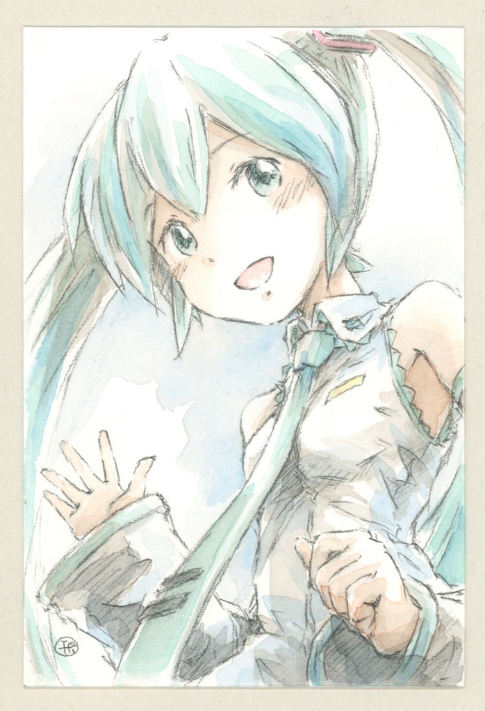 水彩原画 Mi-006