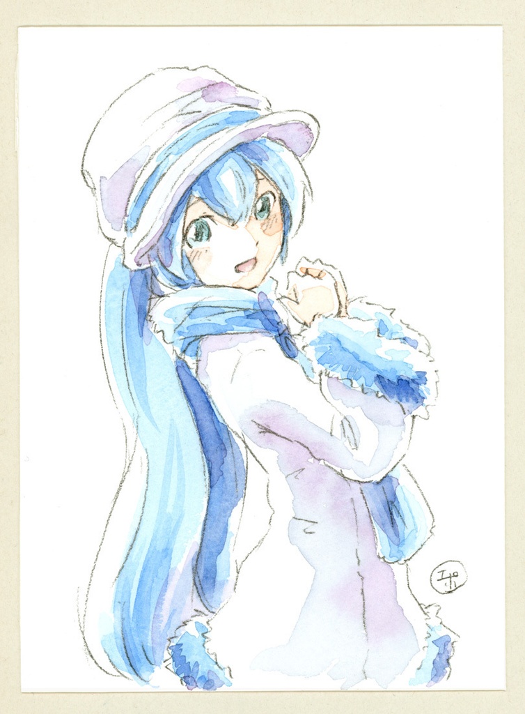 水彩原画 Mi-010