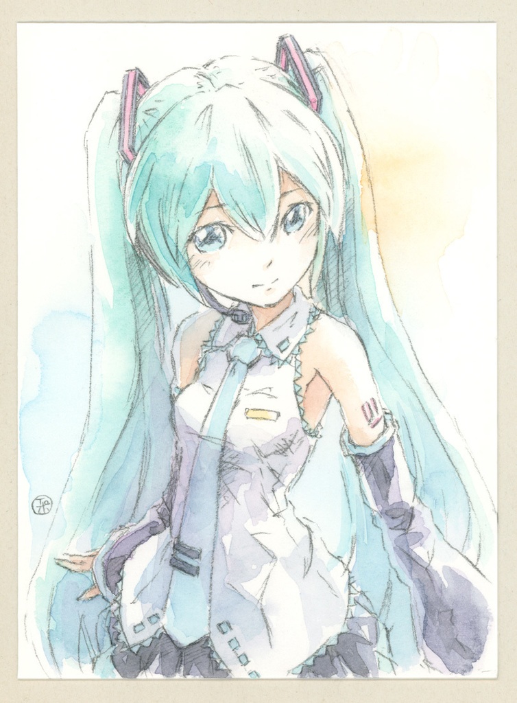 水彩原画 Mi-014