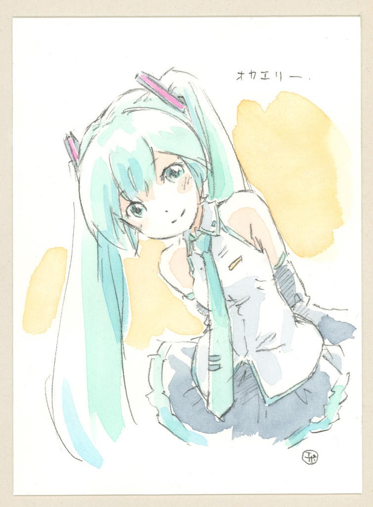 水彩原画 Mi-019