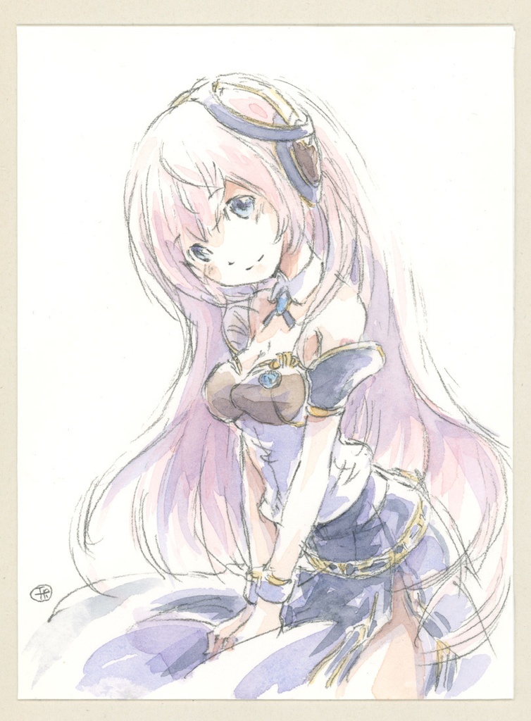 水彩原画 Lu-012