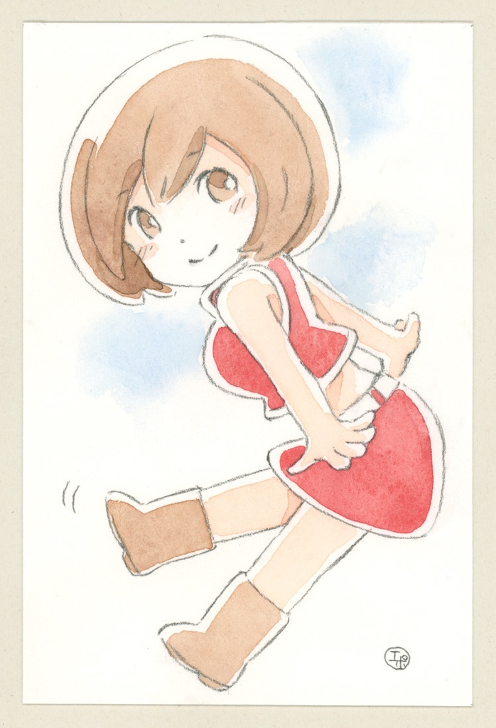 水彩原画 Me-011