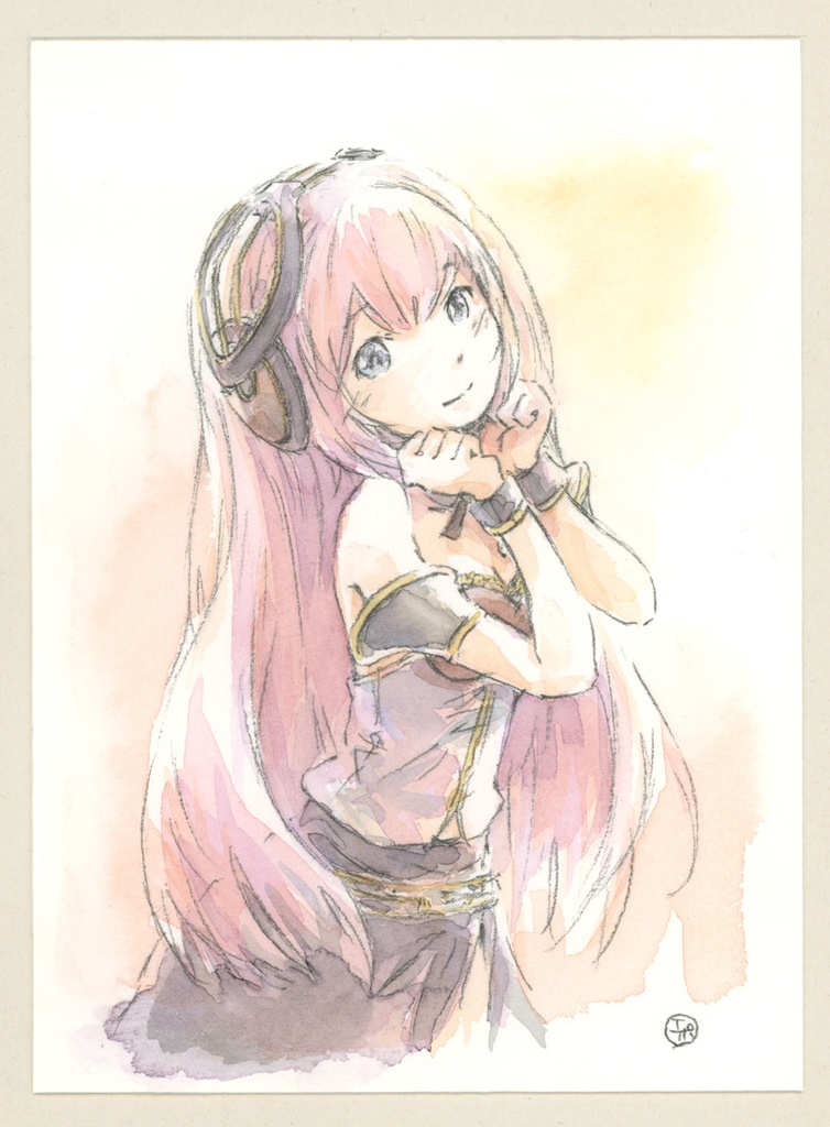 水彩原画 Lu-014