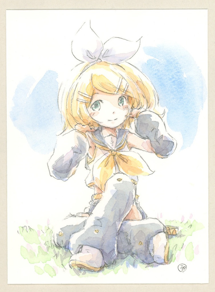 水彩原画 Ri-017