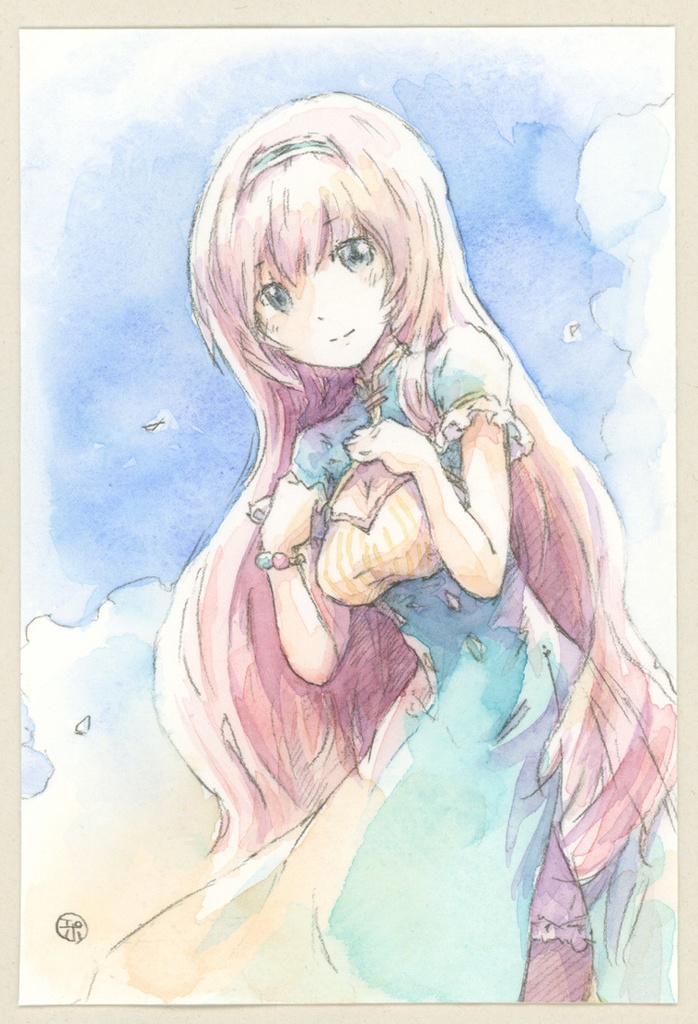 水彩原画 Lu-015