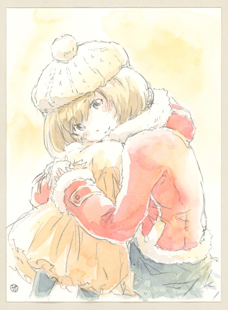 水彩原画 Me-017