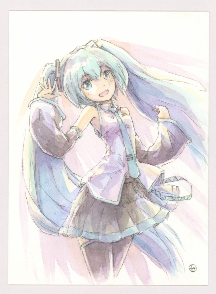 水彩原画 Mi-030