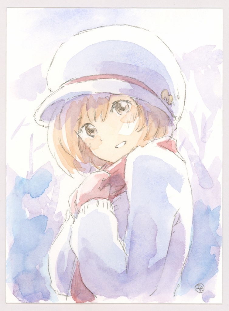 水彩原画 Me-019