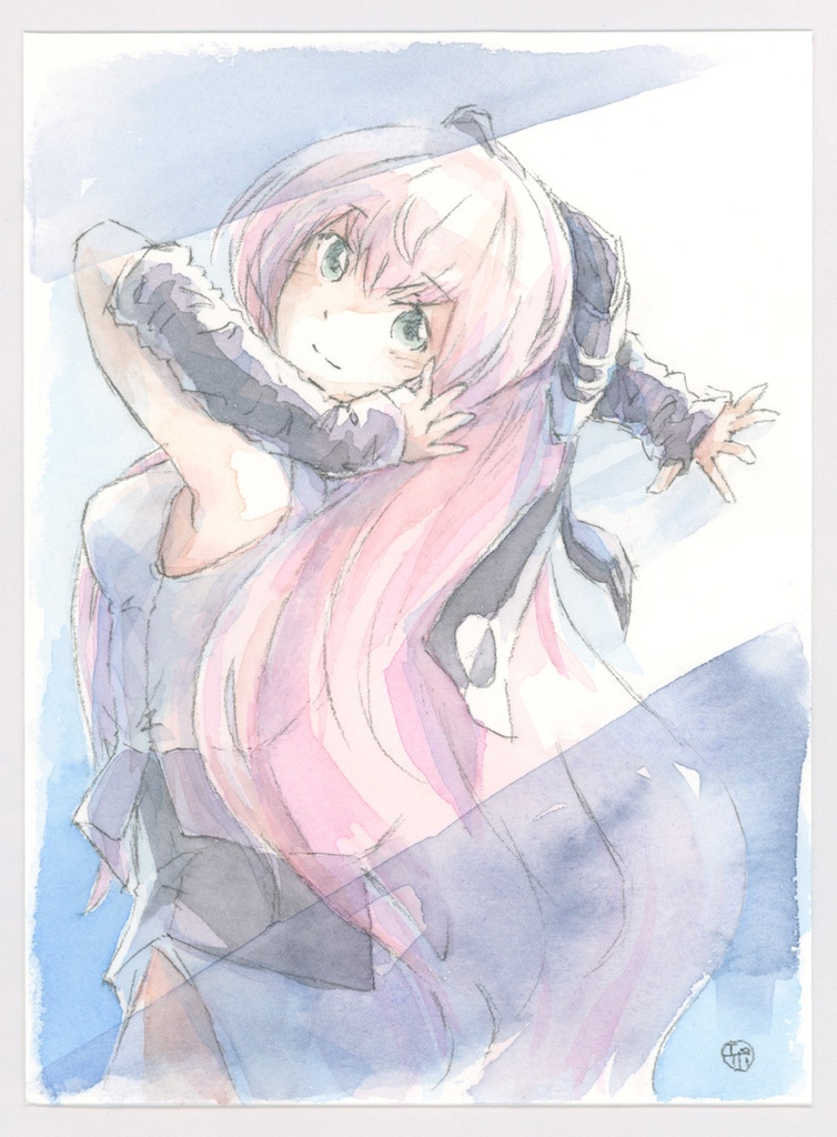 水彩原画 Lu-017