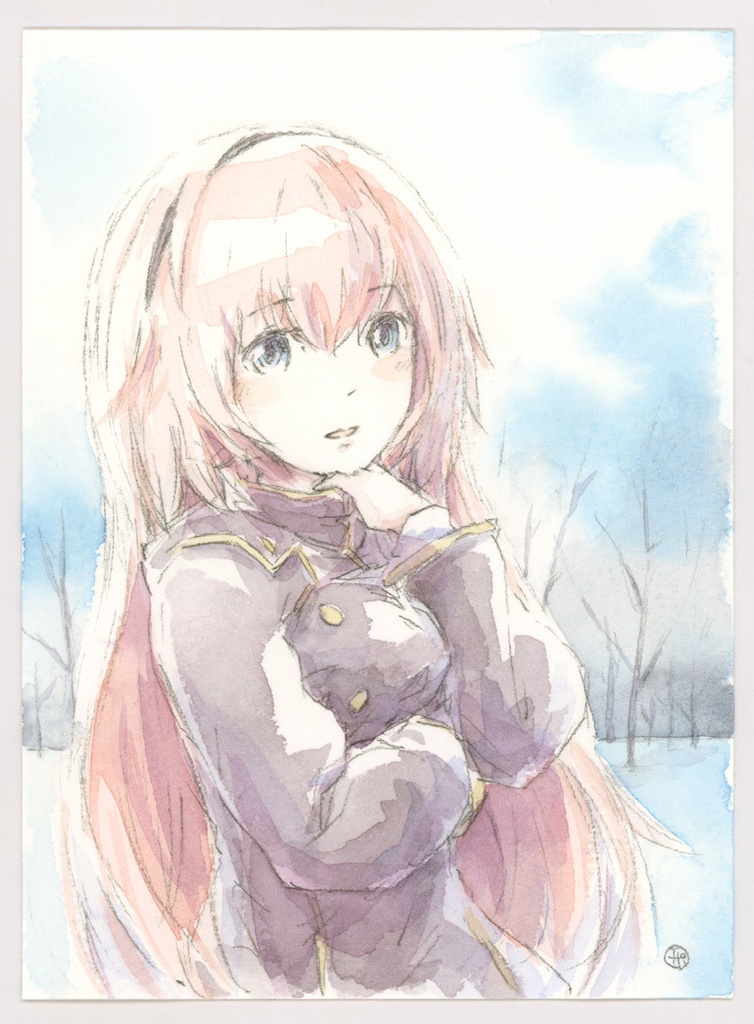 水彩原画 Lu-018