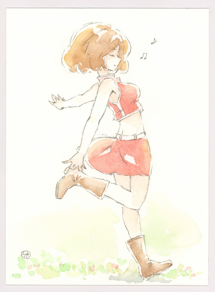 水彩原画 Me-022