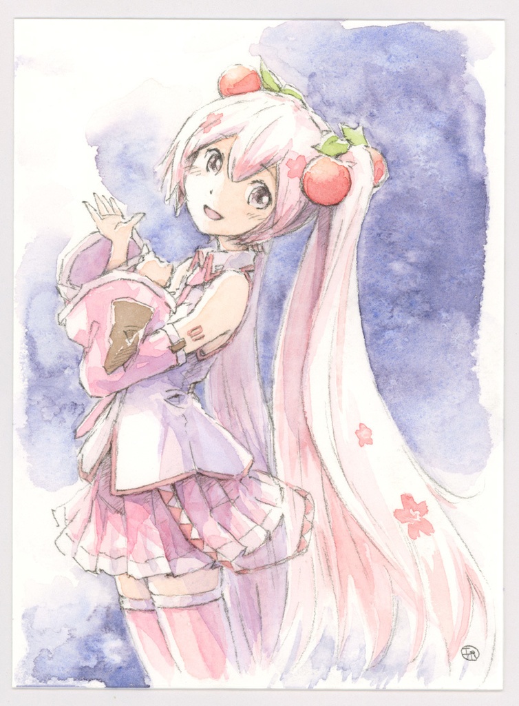 水彩原画 Mi-037