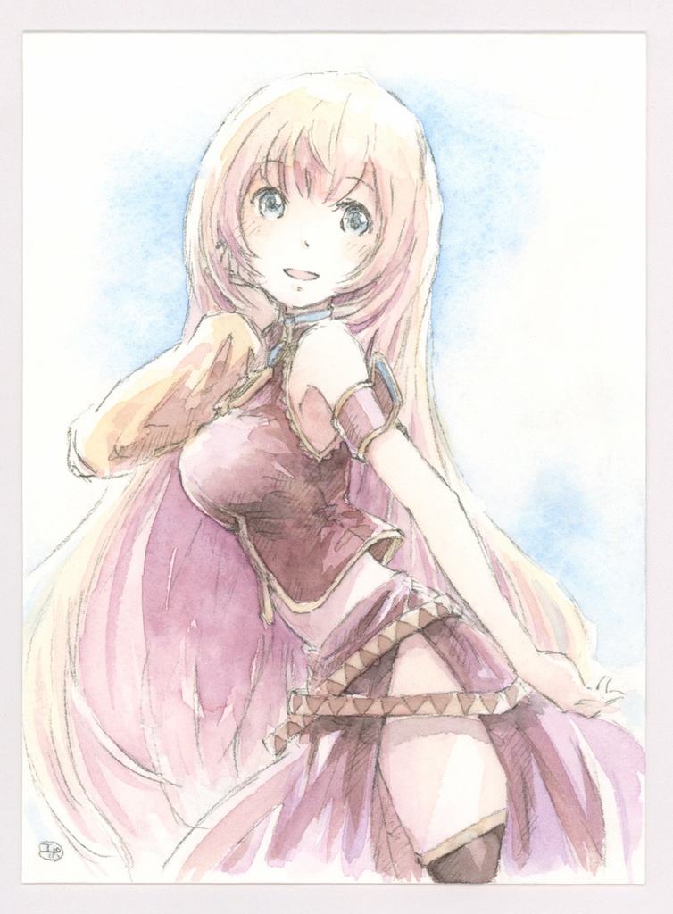 水彩原画 Lu-022