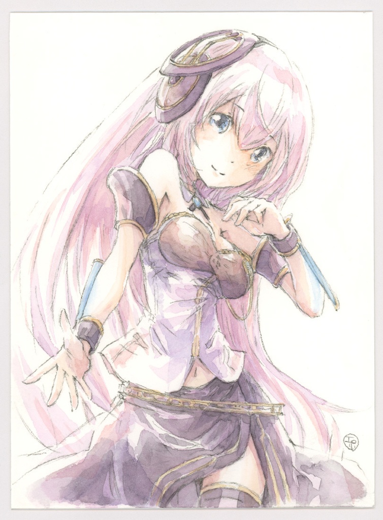 水彩原画 Lu-023