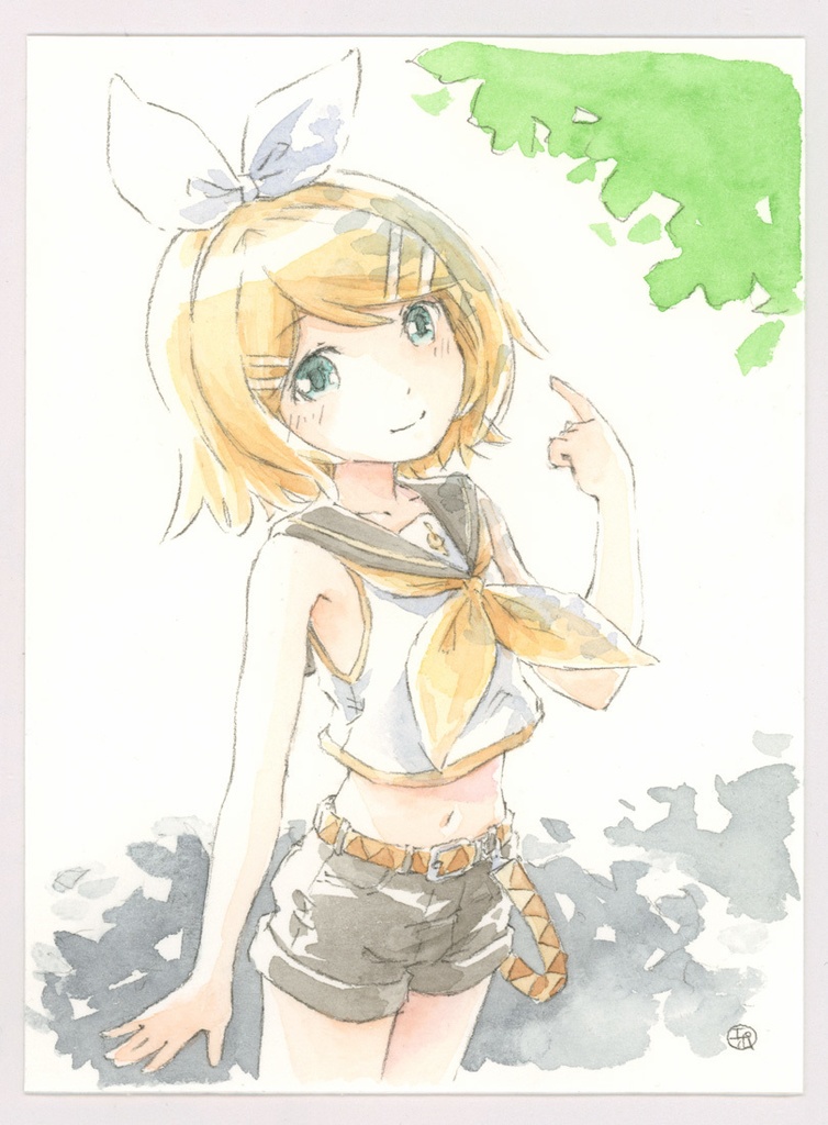 水彩原画 Ri-023