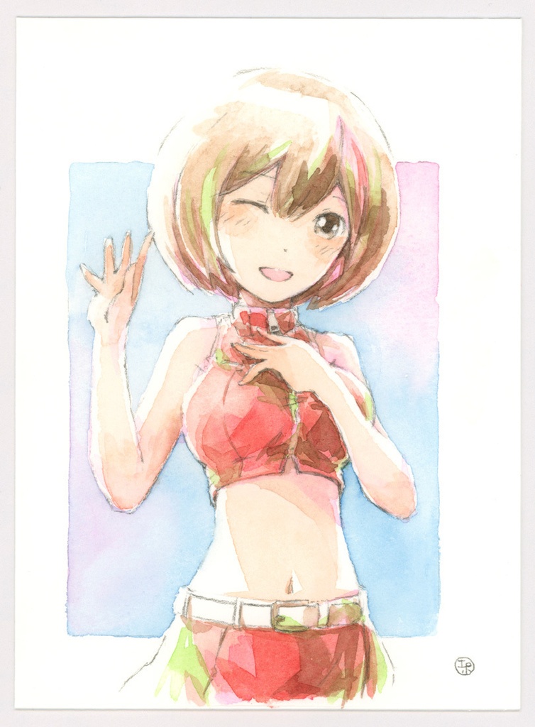 水彩原画 Me-024