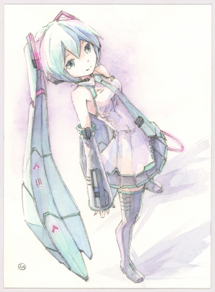 水彩原画 Mi-044