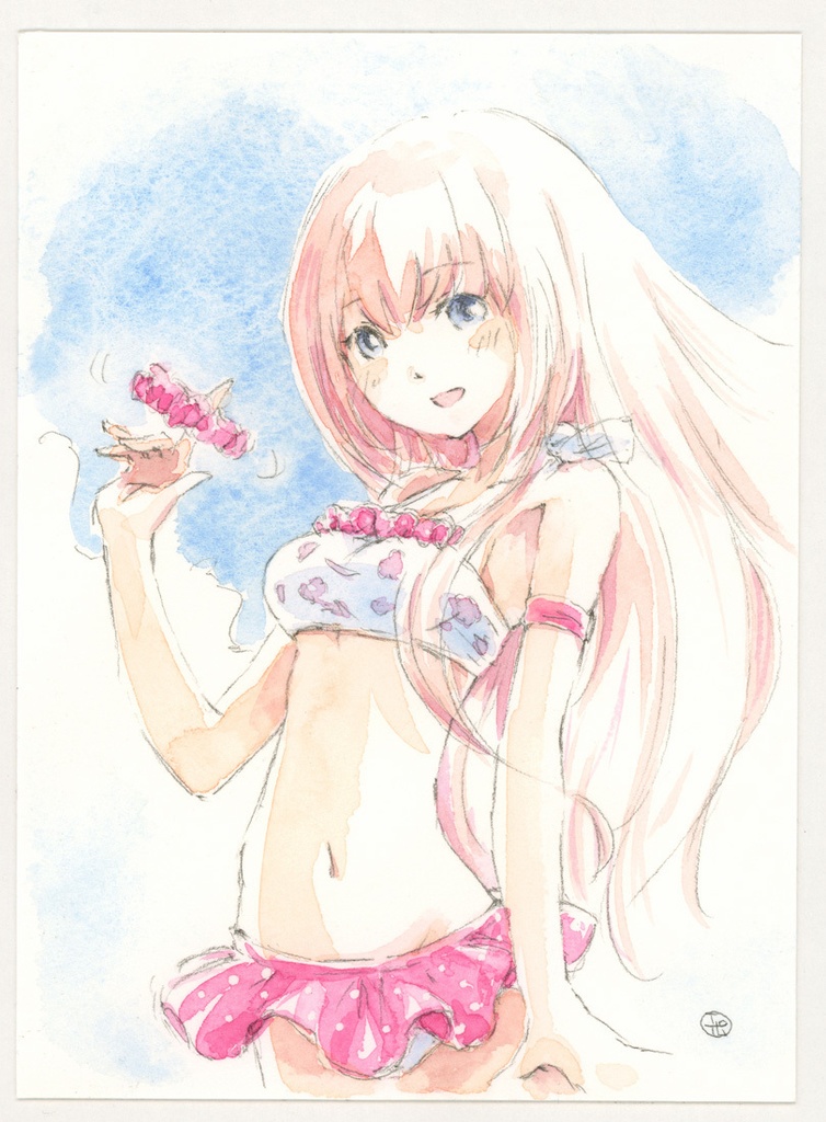 水彩原画 Lu-025