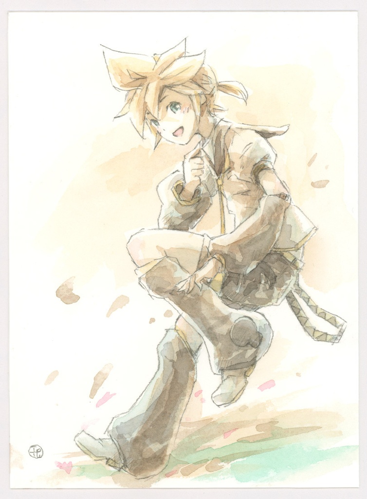 水彩原画 Le-005
