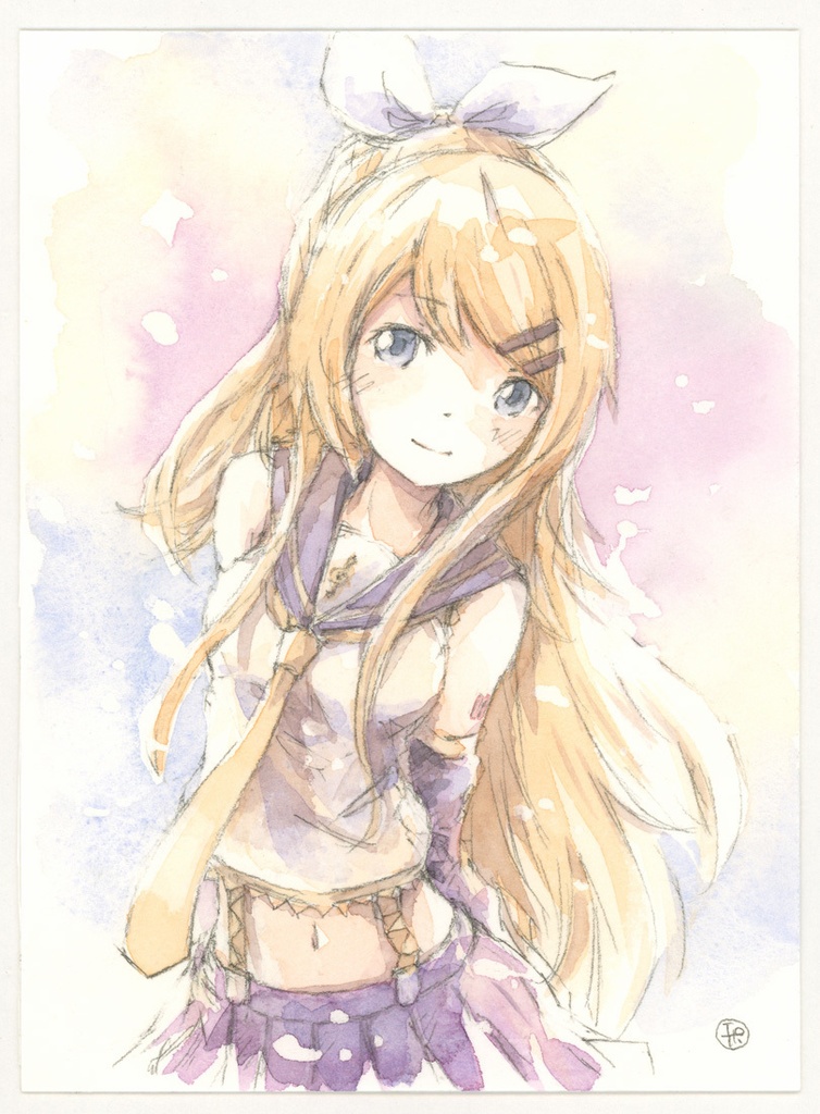 水彩原画 Ri-027