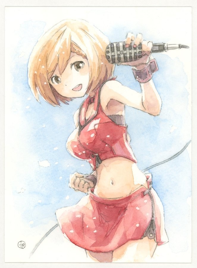 水彩原画 Me-029