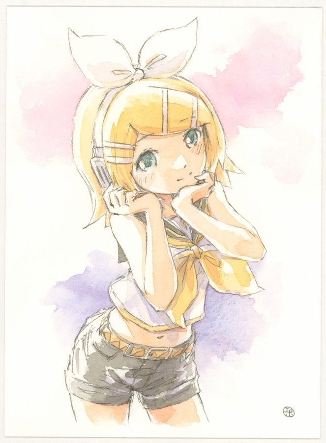 水彩原画 Ri-028