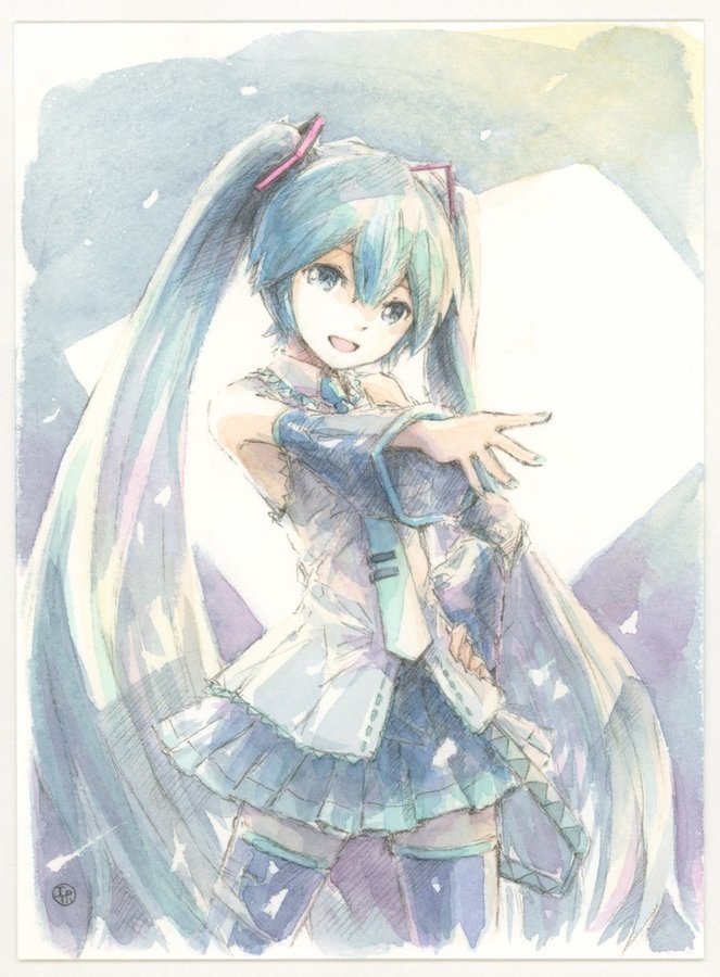 水彩原画 Mi-050