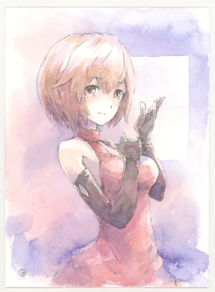 水彩原画 Me-035
