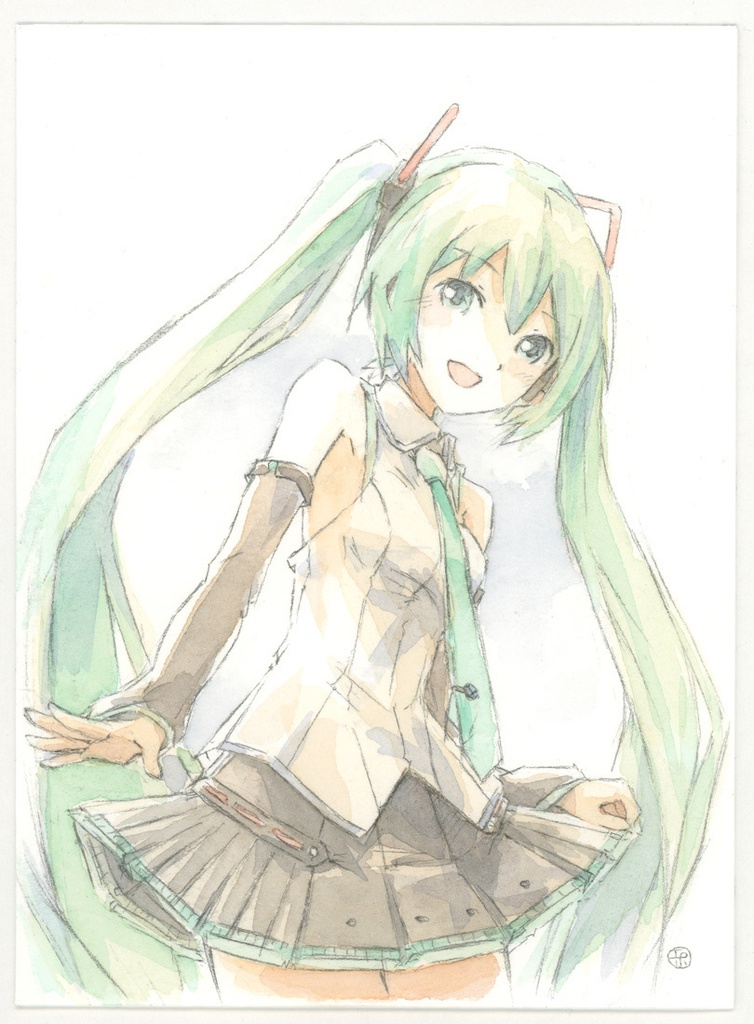 水彩原画 Mi-057