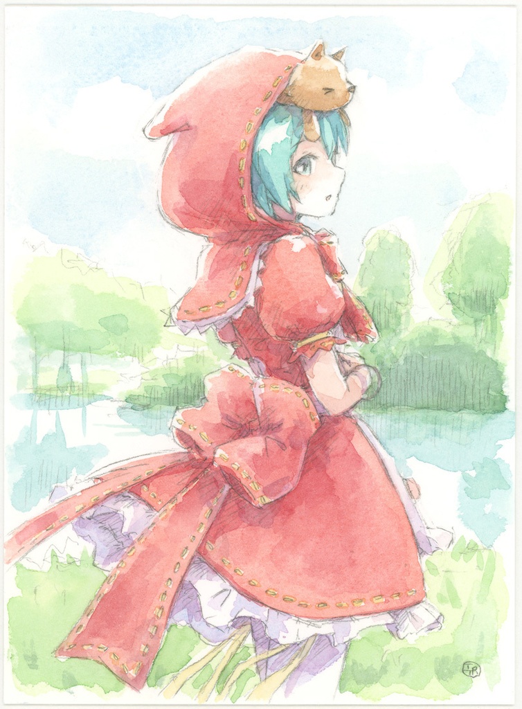 水彩原画 Mi-058
