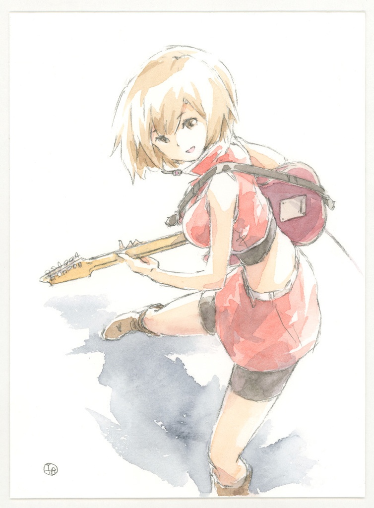 水彩原画 Me-037