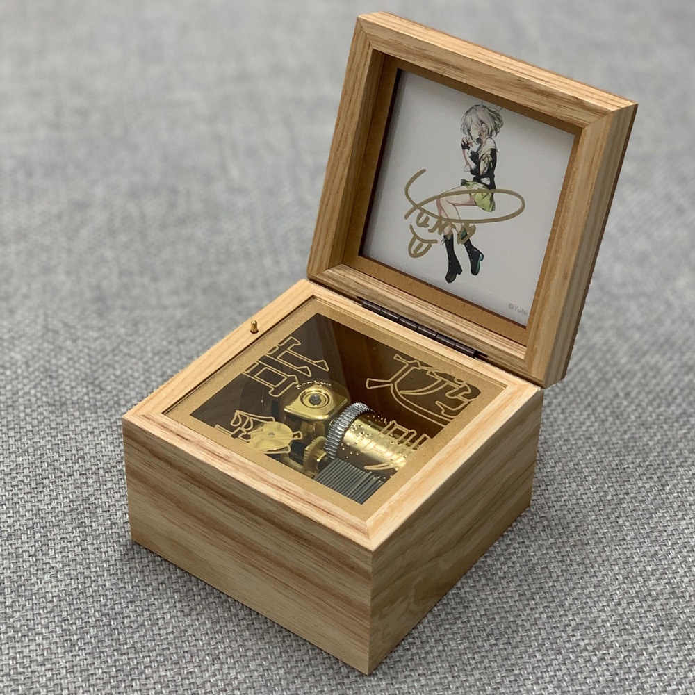 【受注生産】YuNi オルゴール「透明声彩」