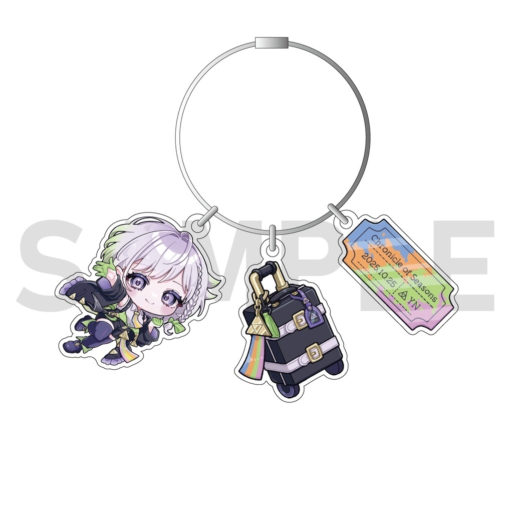 【在庫品】『Chronicle of Seasons』ワイヤーキーホルダー