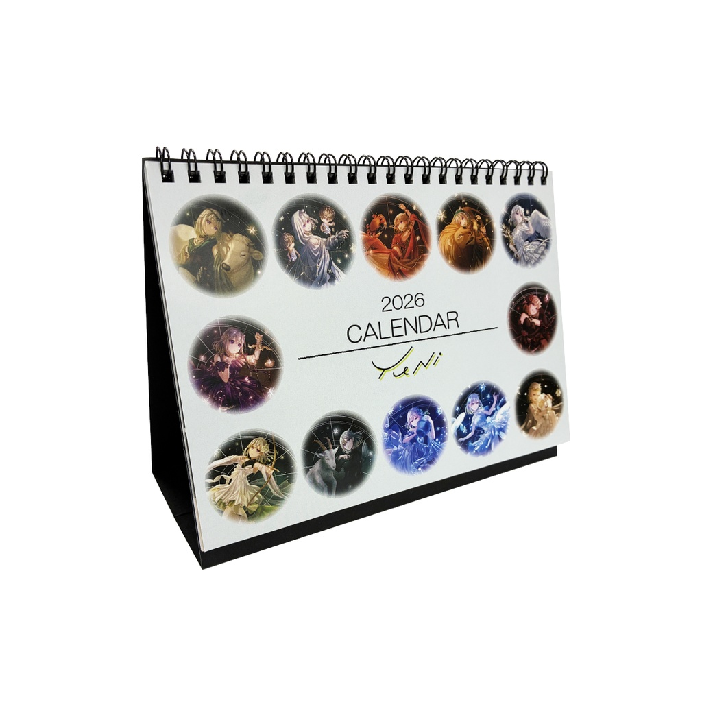 【受注生産】2026-2027 YuNi カレンダー