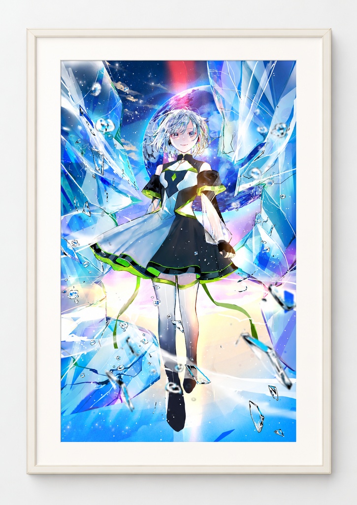 【受注生産】LIVEビジュアルキャラファインマットA3サイズ複製原画