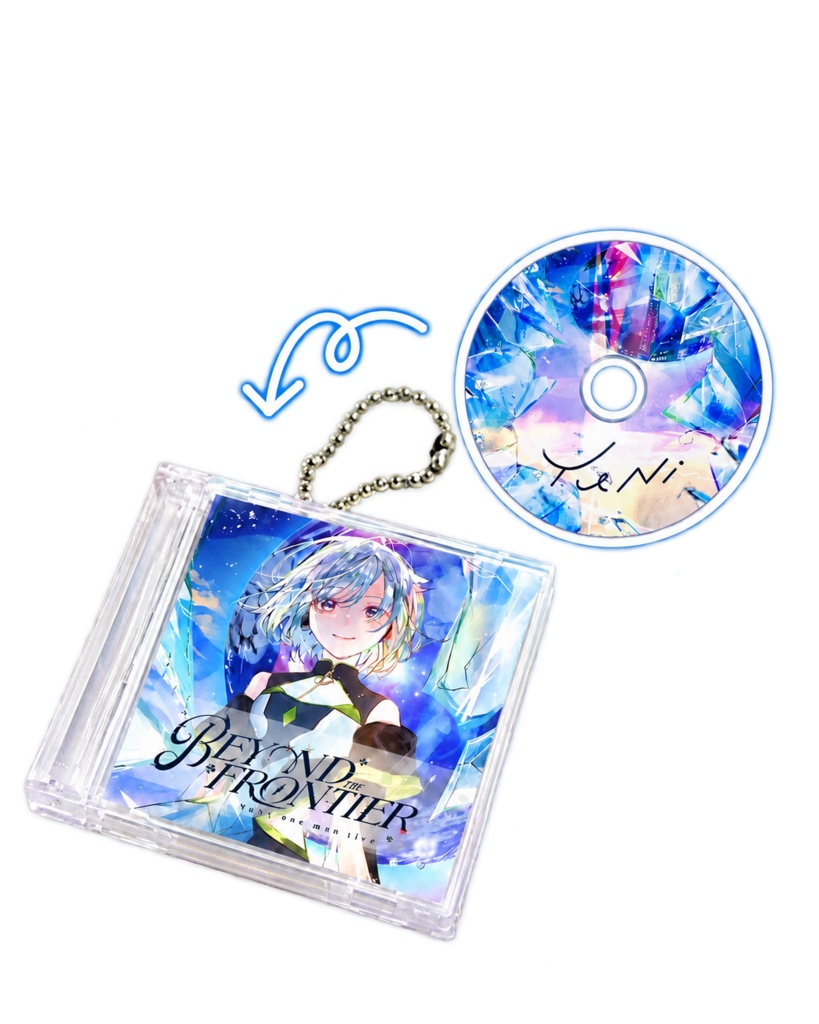 【受注生産】LIVEビジュアルミニCDキーホルダー