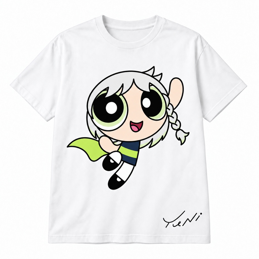 【受注生産】カートゥーン風Tシャツ