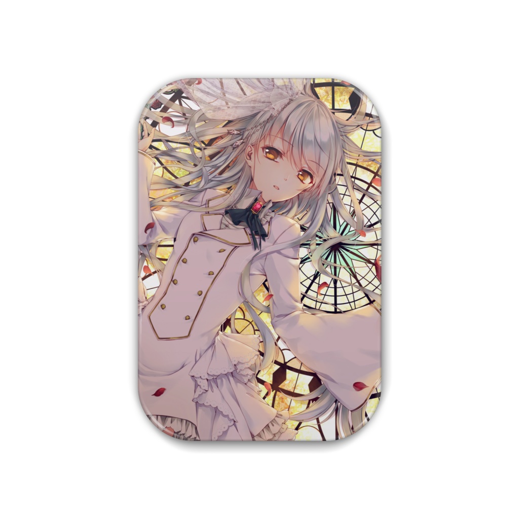 ロカ*角丸缶バッジ