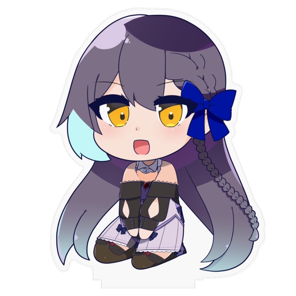 友詠おすわりアクリルフィギュア