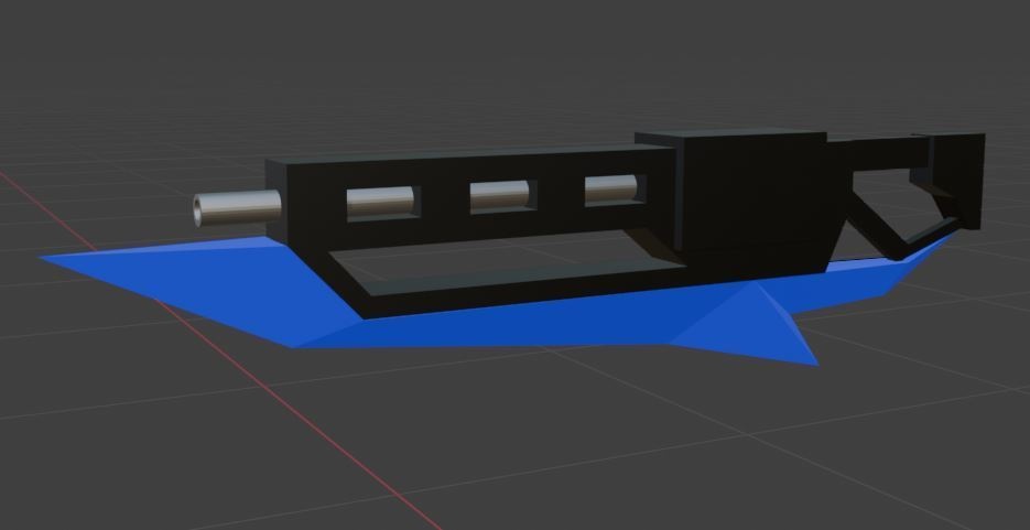 【無料】試製SFガンブレード【FBX】